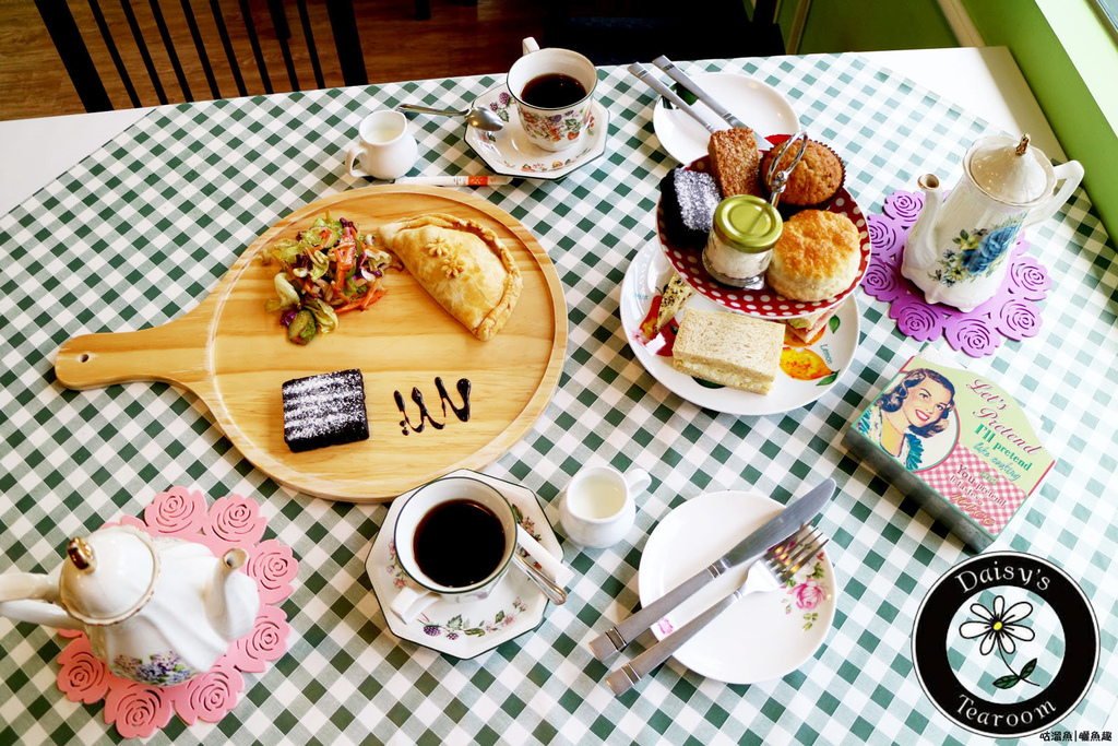 【食】台南．中西區| Daisy’s Tearoom ღ It’s tea time！來自英國最純正英式下午茶