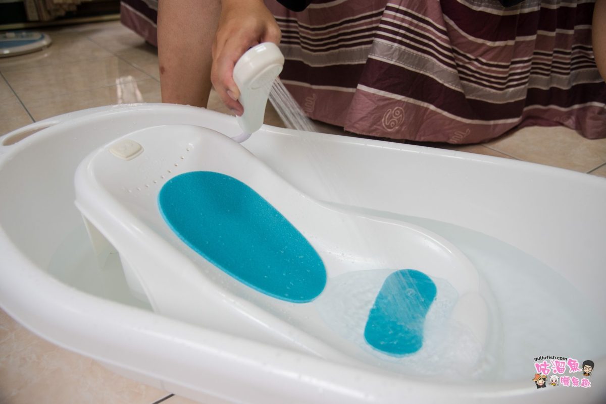 【嬰兒洗澡用品推薦】美國 Born Fair 天鵝自動出水淋浴澡盆 - 給寶寶一個享受級的洗澡神器，0歲到6歲適用！