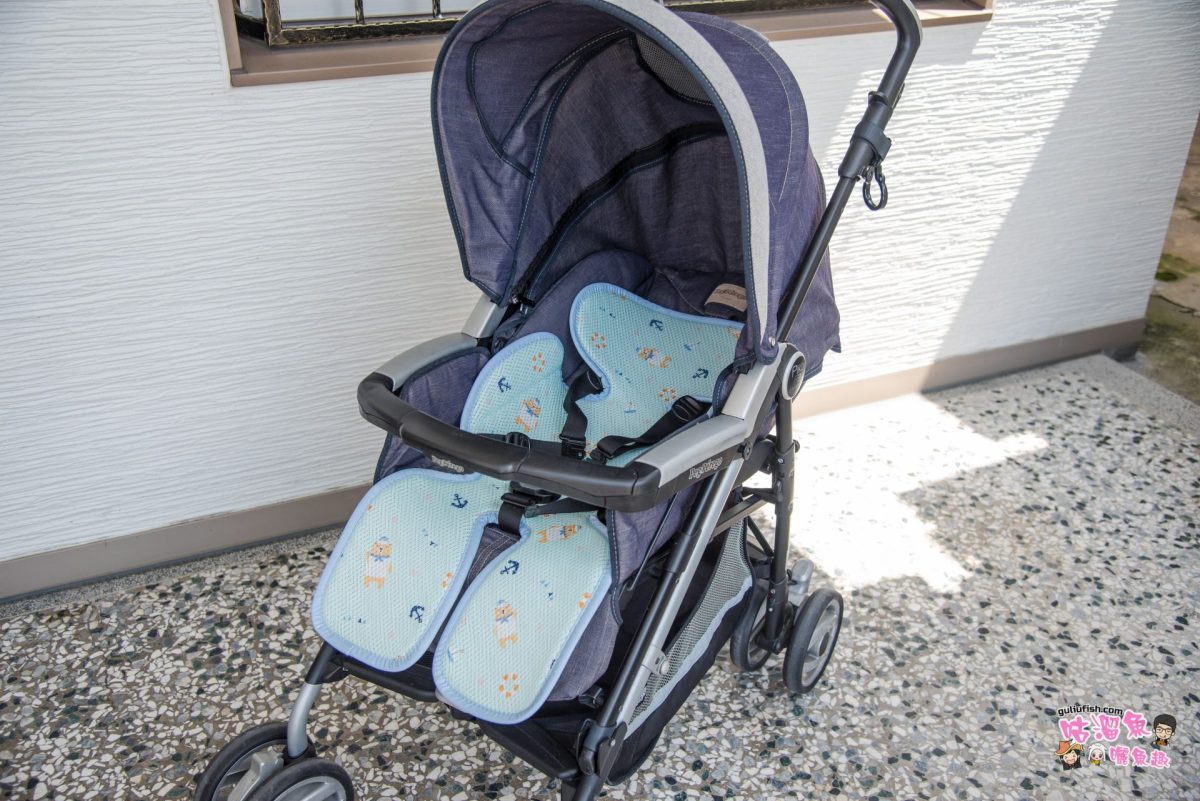 【嬰兒用品推薦】GIO超透氣涼爽推車座墊 - 通風涼爽質感Q彈，寶寶坐得舒適，媽媽開心~