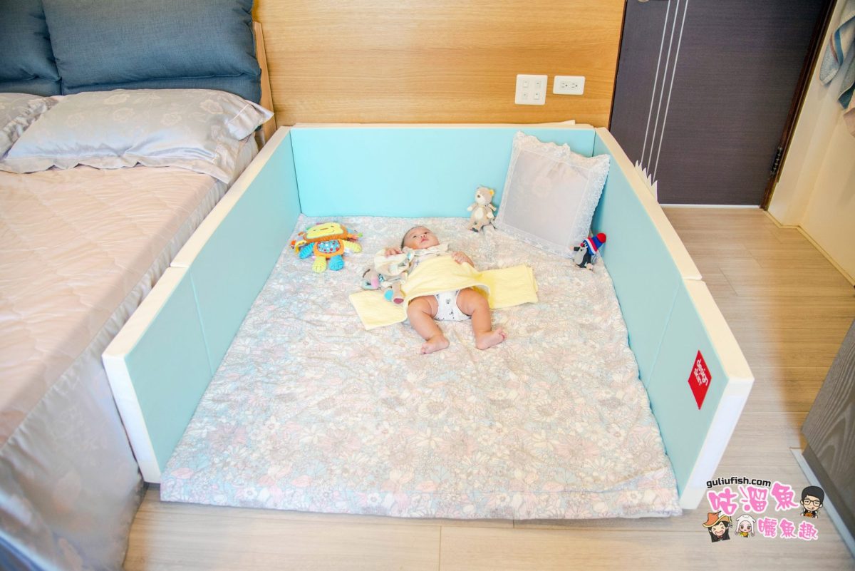【嬰幼兒用品】韓國design skin - 多用途且超實用的城堡圍欄地墊推薦！安全無毒，可當床/遊戲圍欄/地墊/球池等