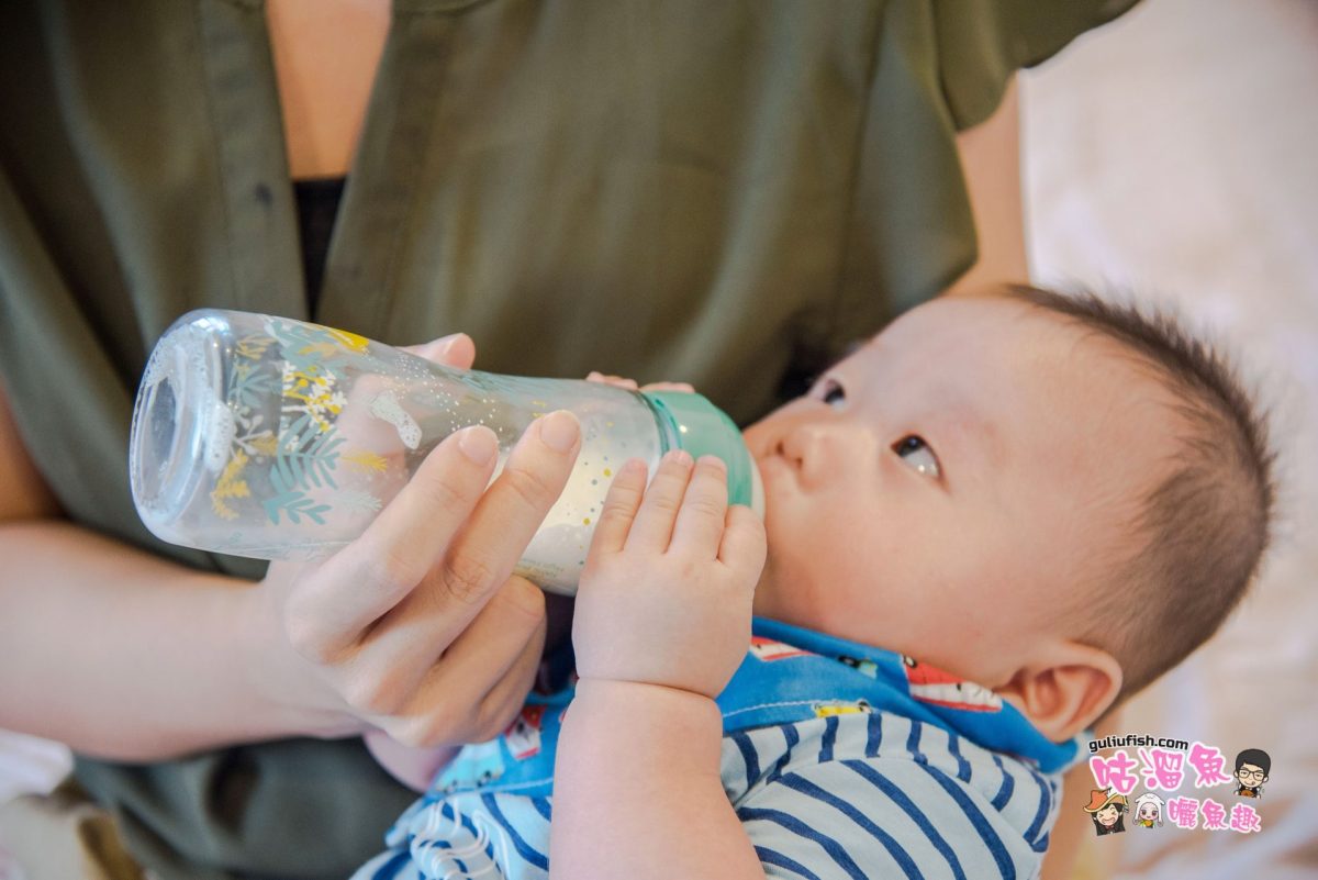 【嬰幼兒用品】KUKU酷咕鴨夢想樂章玻璃奶瓶 - 仿母乳設計/防撕裂嘴頭/專利雙切口/好握好拿瓶身等