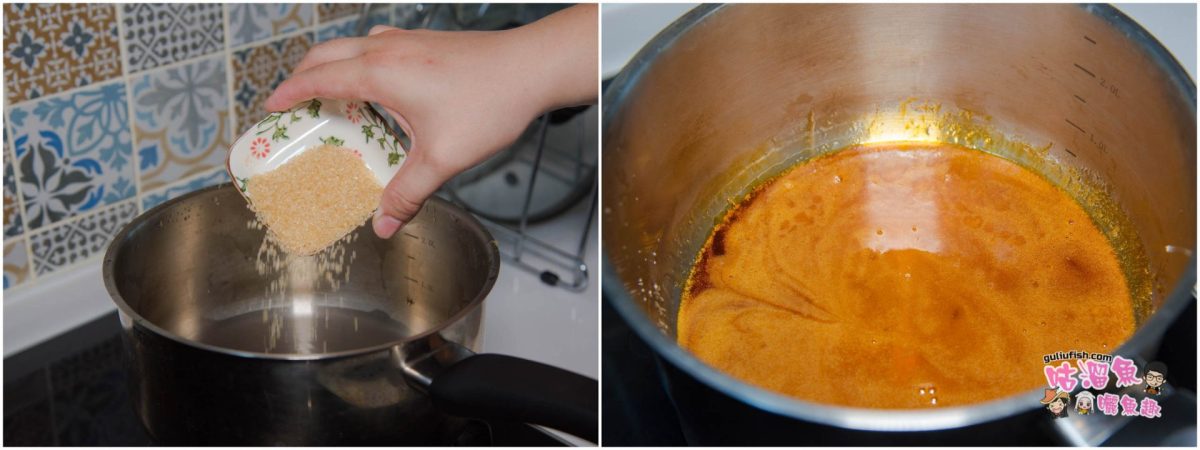 【料理食譜分享】自己輕鬆簡單動手做烤羊小排白醬蔬食義大利麵/焦糖鮮奶油布丁/造型奶油餅乾