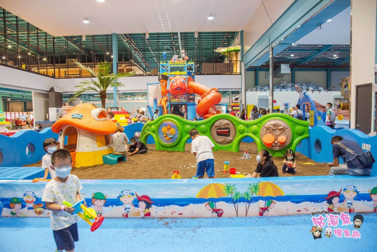 嘉義親子景點》棒棒鯨奇樂園，南台灣最大的親子室內遊戲場，設施多又趣味好玩