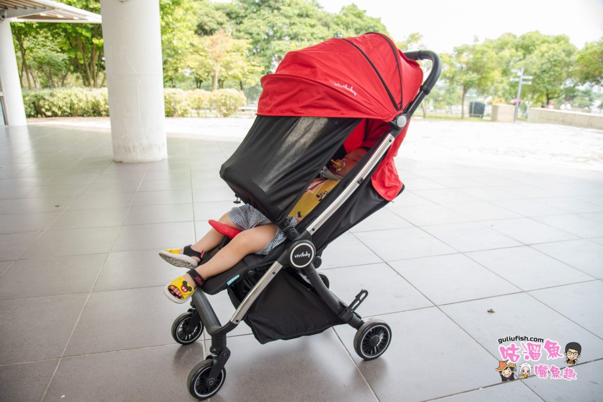 嬰兒推車推薦》Vivibaby 0.1秒瞬收手推車，媽媽的小幫手，省力收納又省空間，攜帶外出超方便！