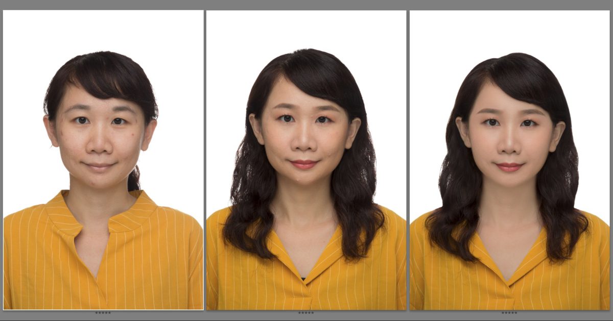 高雄證件照推薦》超美又自然的韓風妝容髮專業拍攝，小孩證件照也超有效率：大頭大頭 拍照不愁