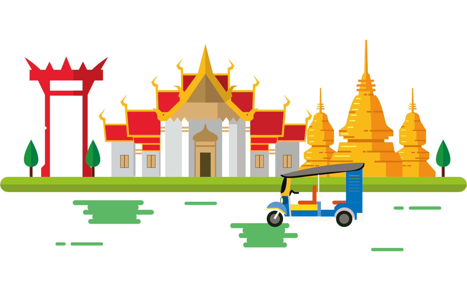 泰國曼谷旅遊景點》暹羅古城/Siam Premium Outlets Bangkok (飛揚旅行社跟團行程Day 4)