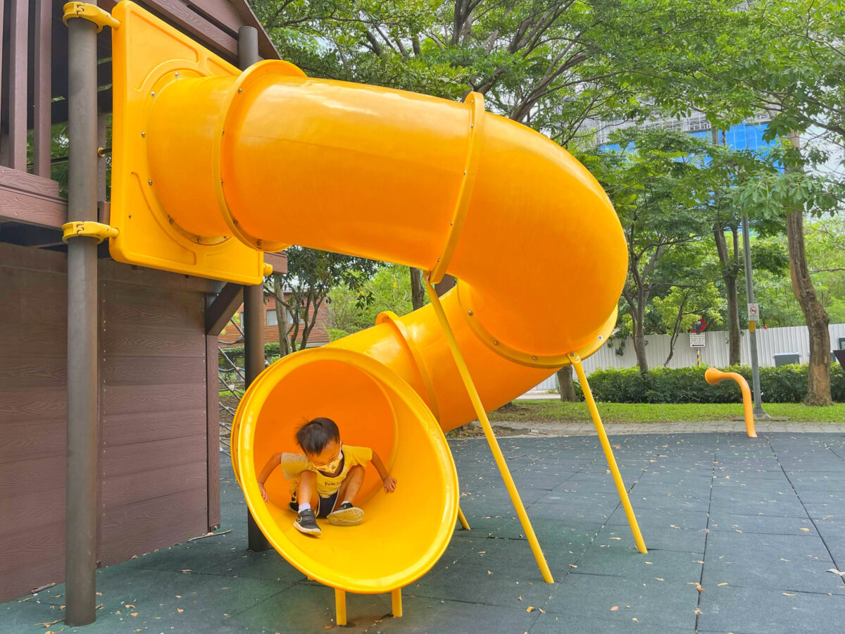 傑克小路公園(高鐵兒九公園) | 新竹竹北親子公園帶你走進童話故事，跟著傑克爬豆莖溜滑梯及多種攀爬關卡