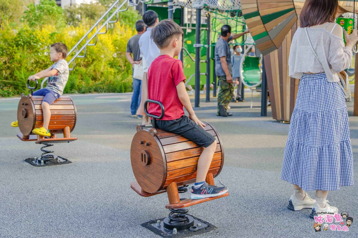 台中親子公園》豬事圓滿公園 | 以可愛小豬為主題打造的共融遊戲場，既可愛又好玩，大人也可一旁野餐