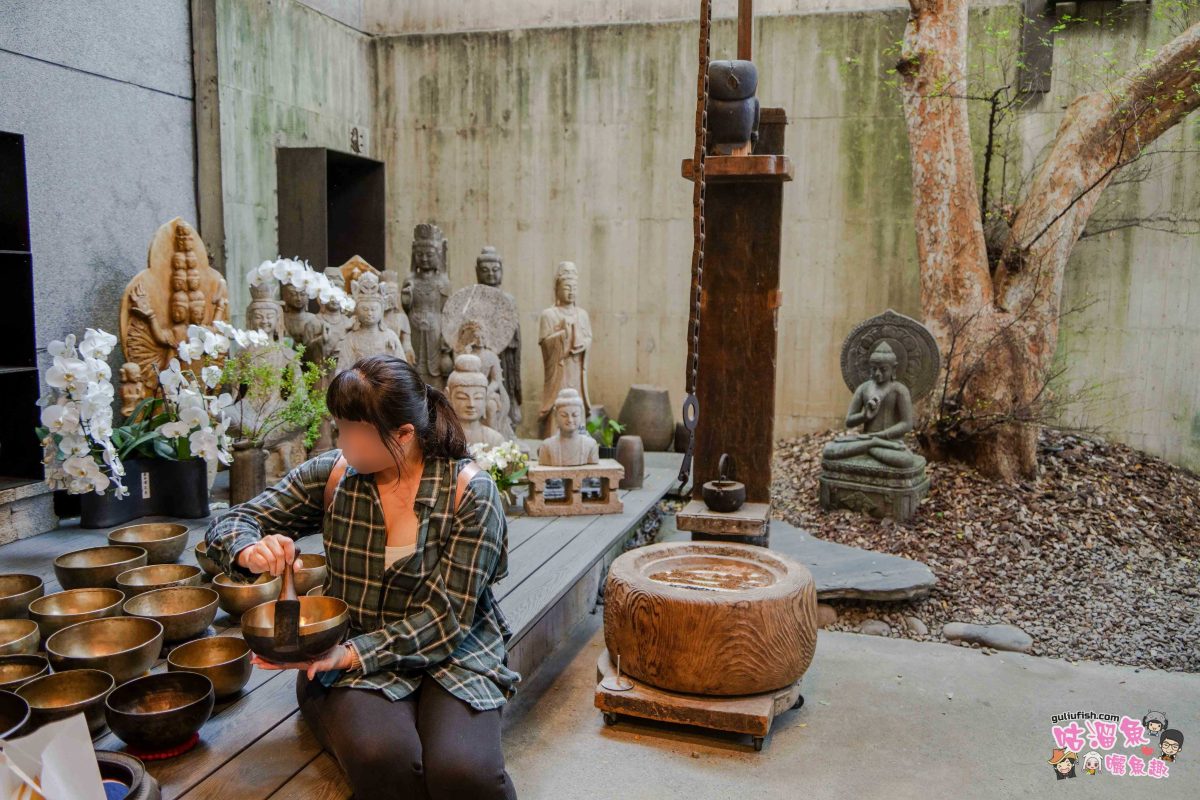 台中景點》大里菩薩寺 | 充滿綠意及禪意的文化建築，讓人彷彿走入叢林秘境般，可體驗頌缽療癒