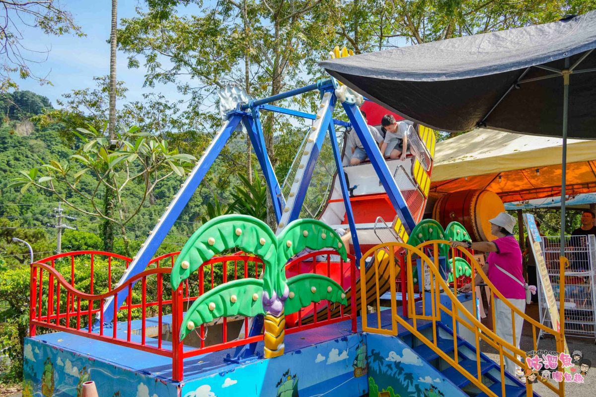 南投竹山親子景點》海盜村一泊四食全攻略 | 兩天一夜暢玩童趣設施，多項體驗好玩又好拍，入住全台獨家海盜竹屋