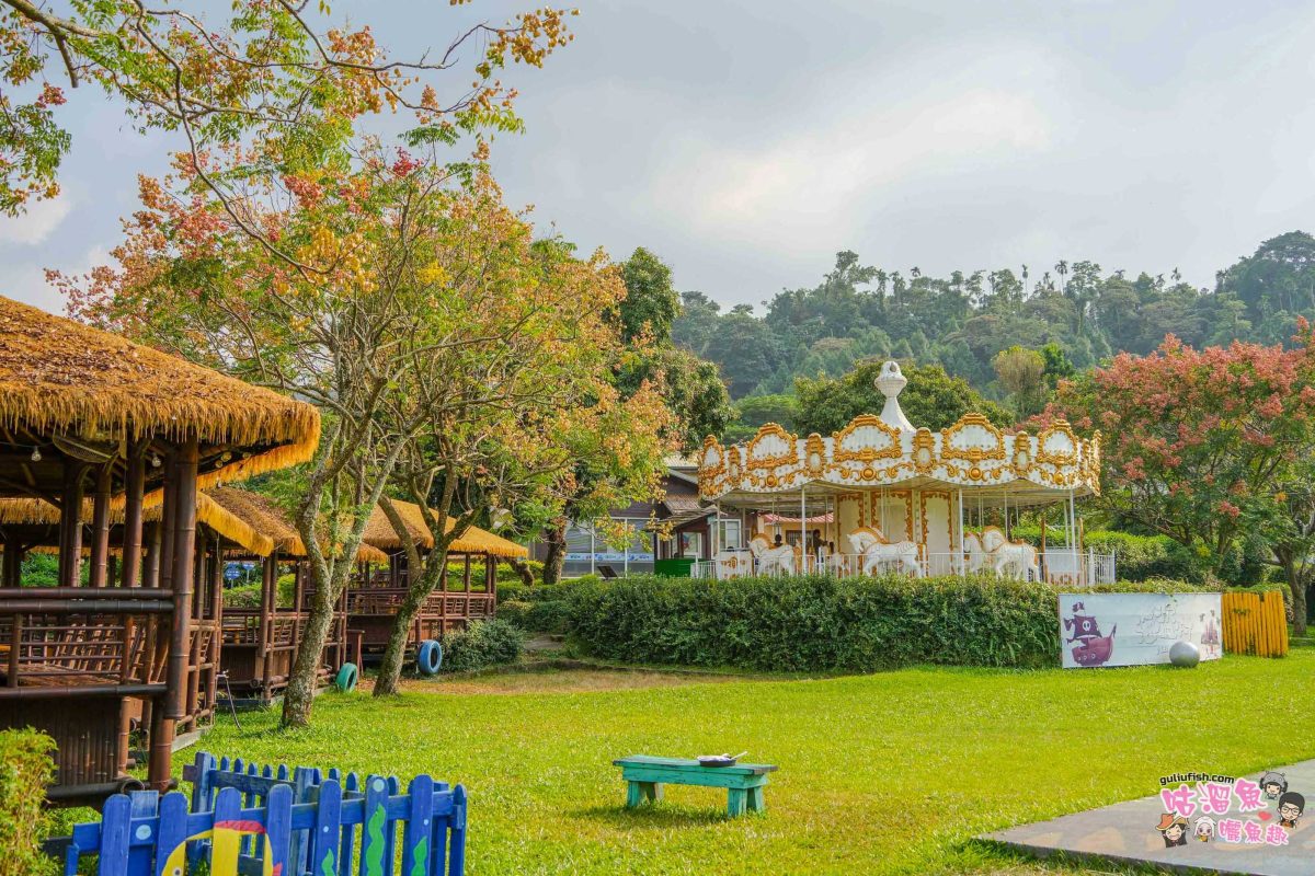 南投竹山親子景點》海盜村一泊四食全攻略 | 兩天一夜暢玩童趣設施，多項體驗好玩又好拍，入住全台獨家海盜竹屋