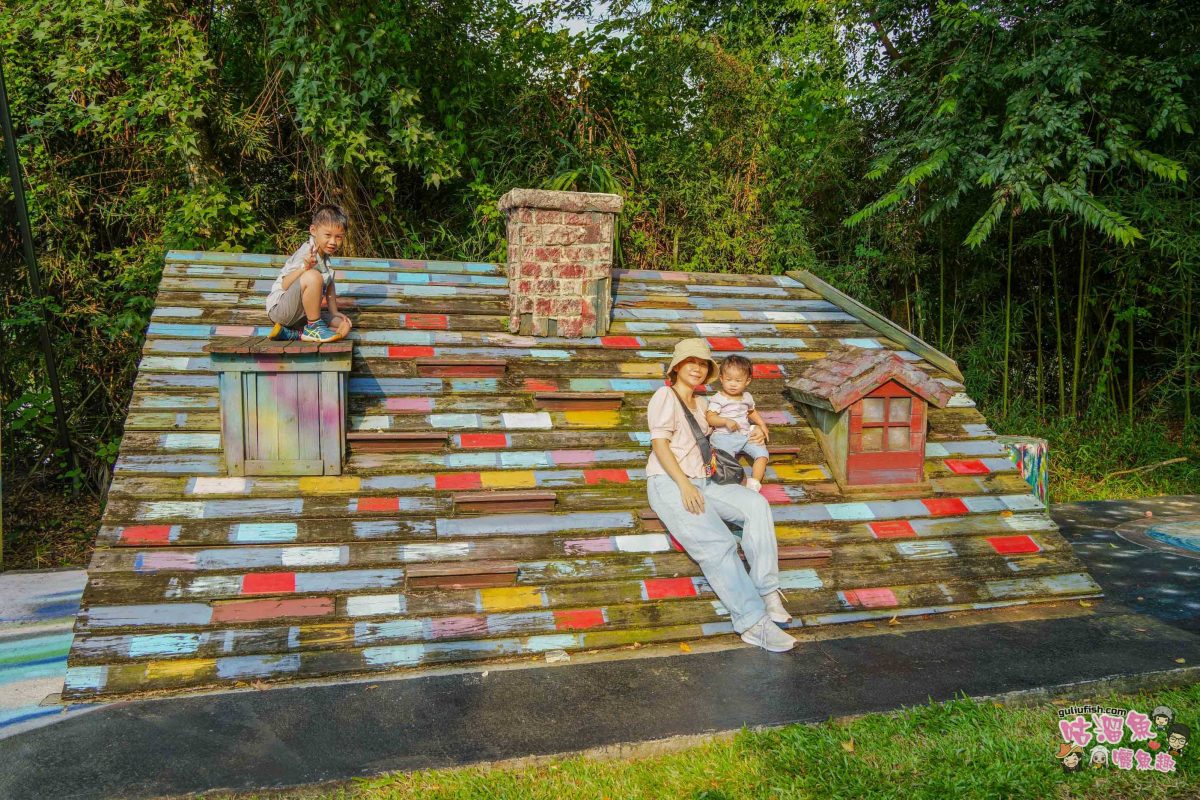 南投竹山親子景點》海盜村一泊四食全攻略 | 兩天一夜暢玩童趣設施，多項體驗好玩又好拍，入住全台獨家海盜竹屋