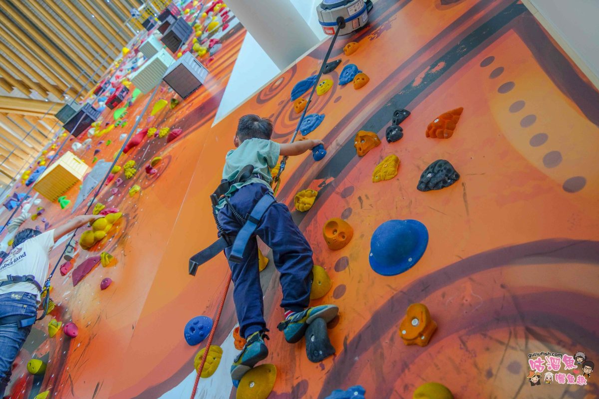 南投景點》樹德半山夢工廠 | 夢幻趣味多元室內景點！擁有全球最大室內木構巨樹、全台室內最高攀岩牆，好吃好玩一站滿足