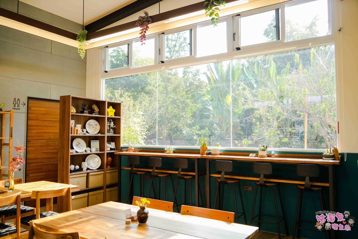 南投竹山美食》艾露咖啡 | 深藏小巷不易被發現的夢幻咖啡店，絕美觀景窗下愜意享受咖啡時光